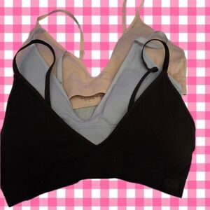Women's Intimates Set - Black, Beige, Gray